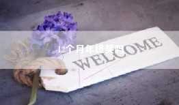 12个月年终奖吗