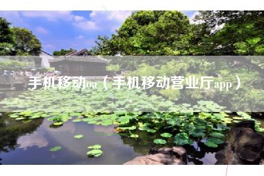 手机移动oa（手机移动营业厅app）